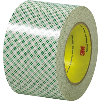 3M™ Double Sided Masking Tape, 6.0 Mil, 3&quot; x 36 yds., Off-White, 12/CS