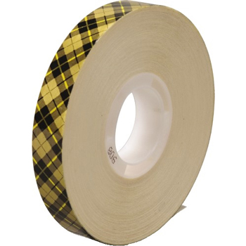 3M 908 Adhesive Transfer Tape, 2.0 Mil, 1/2&quot; x 36 yds., Clear, 6/CS