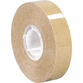 3M 987 Adhesive Transfer Tape, 1.7 Mil, 1/2&quot; x 36 yds., Clear, 6/CS
