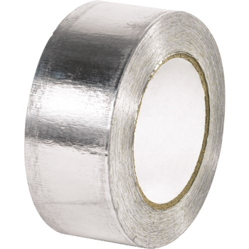 W.B. Mason Co. Industrial Aluminum Foil Tape, 5.0 Mil, 2&quot; x 60 yds., Silver, 24/CS