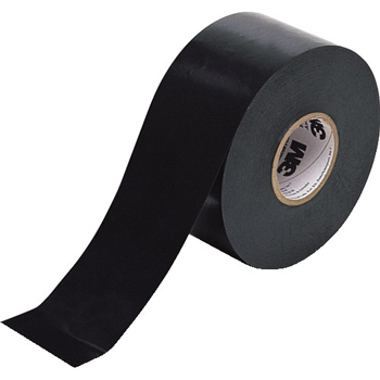 3M 50 All-Weather Corrosion Protection Tape, 10 Mil, 2&quot; x 100&#39;, Black, 2/CS