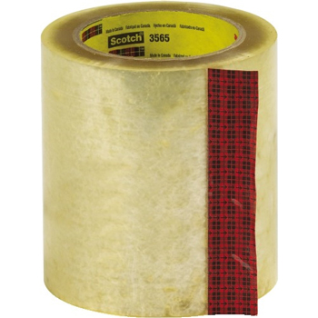 3M 3565 Label Protection Tape, 1.9 Mil, 5&quot; x 110 yds., Clear, 12/CS