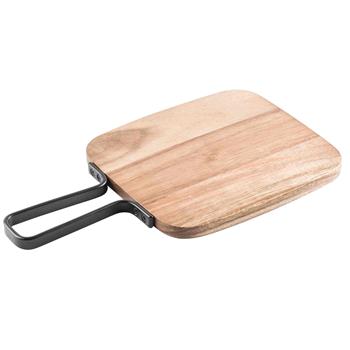 TableCraft Industrial Collection Rectangular Serving Paddle, 14 in x 8.25 in x 0.6 in, Wood