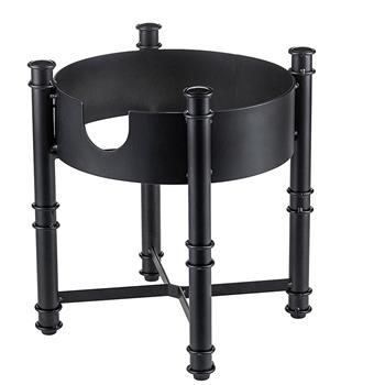 TableCraft Industrial Collection Dispenser Stand/Rack, 8.5 in x 8.5 in x 10.25 in, Powder Coated, Black