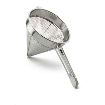 TableCraft China Cap Strainer, 20.75 in x 10 in x 11.125 in, Stainless Steel