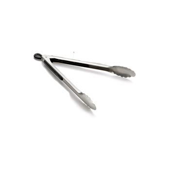 TableCraft Locking Tongs, 12&quot;, Stainless Steel