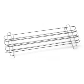 TableCraft Taco/French Fry Prep Rail, 23.25 in x 9.5 in x 2.875 in, Chrome Plated, Silver