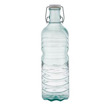 TableCraft Authentic Collection Resealable Bottle, 50 oz, 3.75 in x 3.75 in x 13.25 in, Glass