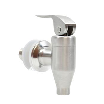TableCraft Replacement Universal Faucet For Beverage Dispenser, 3.5 in x 3.5 in x 1.5 in, Stainless Steel