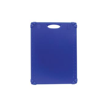 TableCraft Grippy Cutting Board, 20&quot; L x 15&quot; W x 0.63&quot; H, Polypropylene, Blue