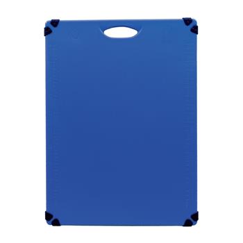 TableCraft Grippy Cutting Board, 24 in x 18 in x 0.625 in, Polypropylene, Blue
