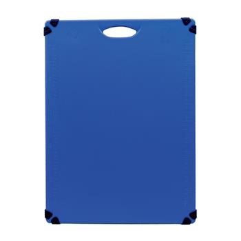 TableCraft Grippy Cutting Board, 24&quot; L x 18&quot; W x 0.63&quot; H, Polypropylene, Blue