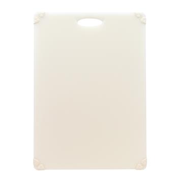 TableCraft Grippy Cutting Board, 24&quot; L x 18&quot; W x 0.63&quot; H, Polypropylene, White