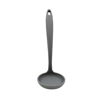 TableCraft Silicone Ladle, 3.4375 in x 20.5 in x 10.75 in, Gray, 5 oz