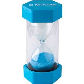 Teacher Created Resources 2 Minute Sand Timer, Large, Blue
