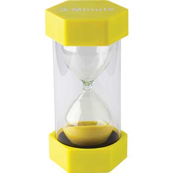 Teacher Created Resources 3 Minute Sand Timer, Large, Yellow