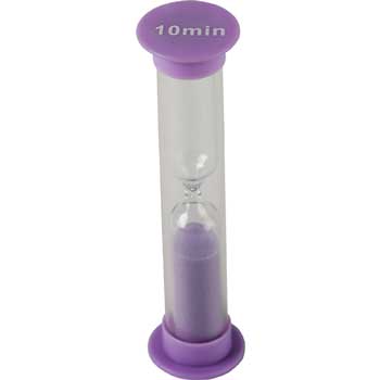 Teacher Created Resources 10 Minute Sand Timers, Small, Purple