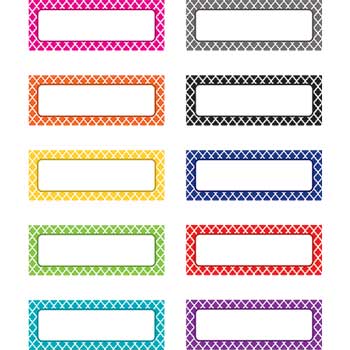 Teacher Created Resources Moroccan Magnetic Labels