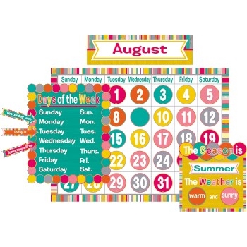 Teacher Created Resources Tropical Punch Calendar