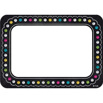 Teacher Created Resources Chalkboard Brights Name Tags/Labels