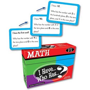 Teacher Created Resources I Have, Who Has Math Games, Grades 2 &amp; 3