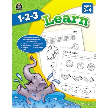 Teacher Created Resources 1 2 3 Learn Age 3-4