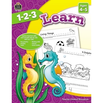 Teacher Created Resources 1 2 3 Learn Age 4-5
