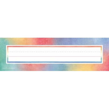 Teacher Created Resources Watercolor Name Plates, 36/PK