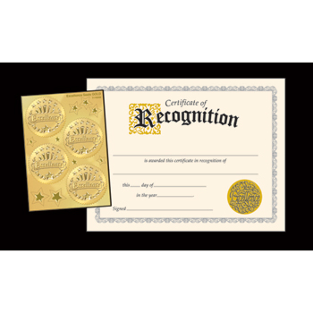 TREND Embossed Sealed Certificates,  Recognition