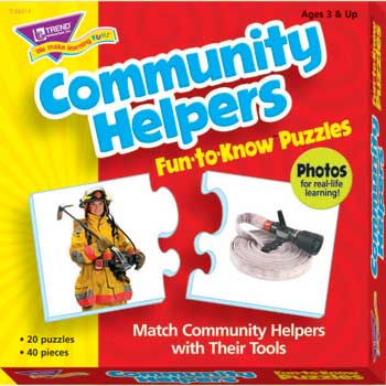 TREND Fun-to-Know Puzzles Community Helpers