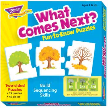 TREND&#174; Fun-to-Know Puzzles What Comes Next