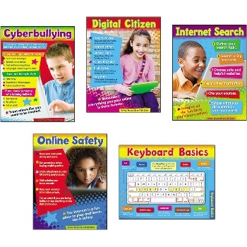 TREND Primary Technology Learning Chart Combo Packs, 5/ST