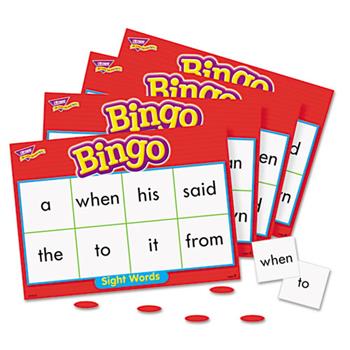 TREND Young Learner Bingo Game, Sightwords