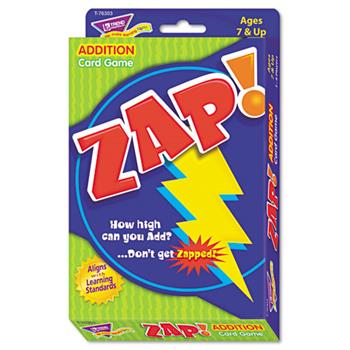 TREND Zap Math Card Game, Ages 7 and Up