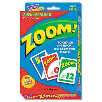 TREND Zoom Math Card Game, Ages 9 and Up