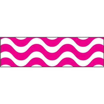 TREND Wavy Pink Bolder Borders