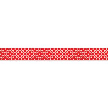 TREND Floral Red Bolder Borders