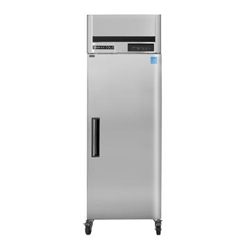 Maxx Cold Single Door Reach-In Freezer, 27&quot; W, 23 cu. ft, Stainless Steel