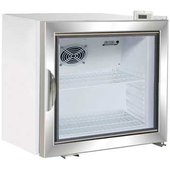 Maxximum Countertop Merchandiser Refrigerator, 2 Cu. Ft., White