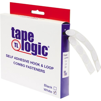 Tape Logic Combo Pack, Dots, 1/2&quot;, White, 200/CS