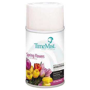 TimeMist Air Freshener Dispenser Refill, Spring Flowers, 5.3oz Can