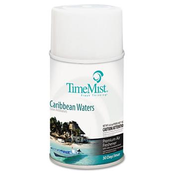 TimeMist Metered Fragrance Dispenser Refill, Caribbean Waters, 6.6 oz, Aerosol