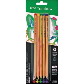 Tombow&#174; Recycled Colored Pencils, Assorted, 5/ST