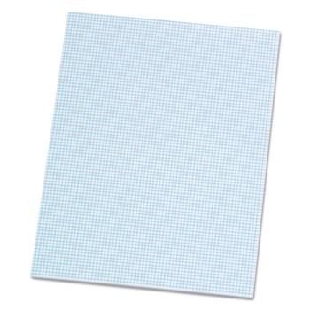 Ampad™ Quadrille Pads, 8 Squares/Inch, 8 1/2 x 11, White, 50 Sheets