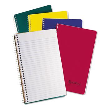 Oxford Earthwise Small Size Notebook, College Ruled, 6&quot; x 9.5&quot;, White Paper, Assorted Covers, 150 Sheets