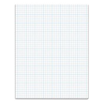 TOPS Cross Section Pads, Quadrille Ruled, 8.5&quot; x 11&quot;, White Paper, 50 Sheets