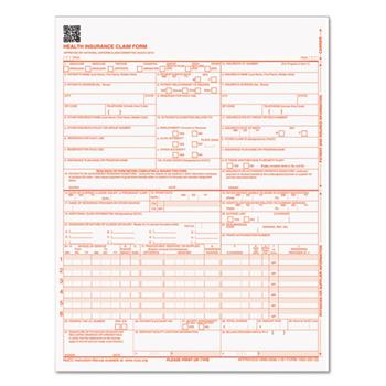Custom Product Centers for Medicare and Medicaid Services Forms, 8 1/2 x 11, 250 Forms/Pack