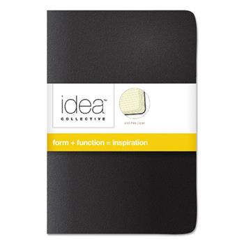 TOPS™ Idea Collective Journal, Soft Cover, Side, 5 1/2 x 3 1/2, Asst, 40 Sheets, 2/PK