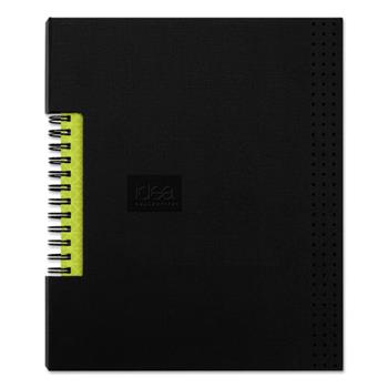 TOPS Idea Collective Professional Wirebound Hardcover Notebook, 8 1/4 x 5 7/8, Black