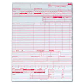 TOPS™ UB04 Hospital Insurance Claim Form, 8 1/2 x 11, 2,500 Forms